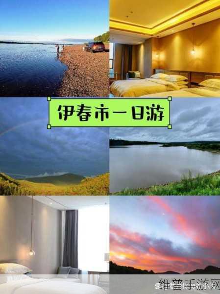 伊春园一路二路三路入口：1. 伊春园一路：自然与宁静的完美结合