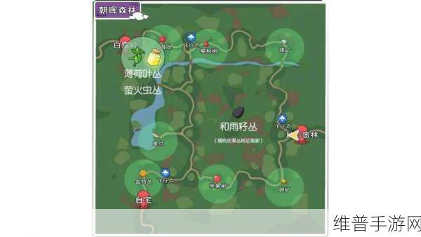 小森生活手游攻略，揭秘止风草的刷新机制与地图分布