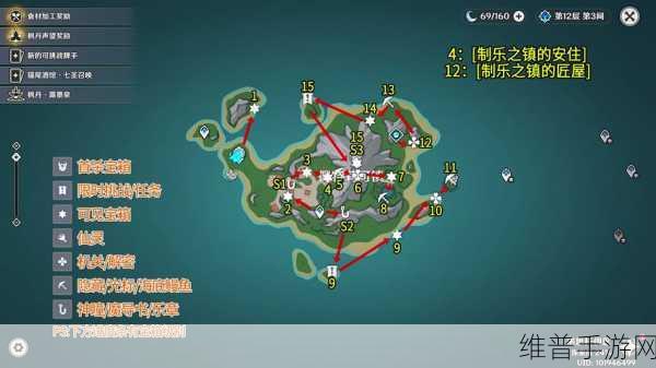 原神探索指南，揭秘白狐之野左边山洞铁门的开启之谜