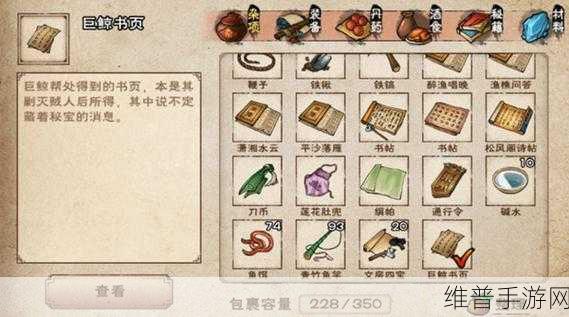 烟雨江湖泉州探险，揭秘残破书页指引的坑洞宝藏
