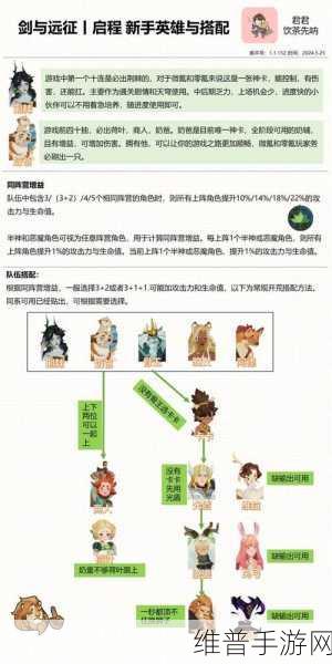 剑与远征启程，贝利尔实力全解与阵容妙搭