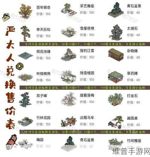 江南百景图百年银杏兑换攻略与交易指南