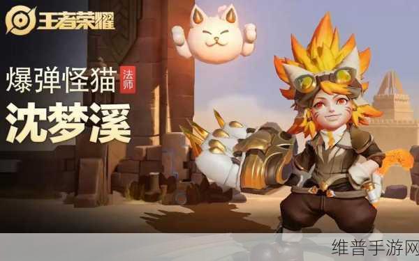 王者荣耀沈梦溪鲨炮海盗猫图鉴欣赏，新皮肤鲨炮海盗猫全解析