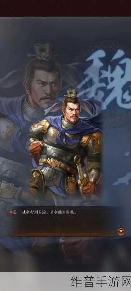 三国志战略版初窥门径,解锁武将潜力的起点
