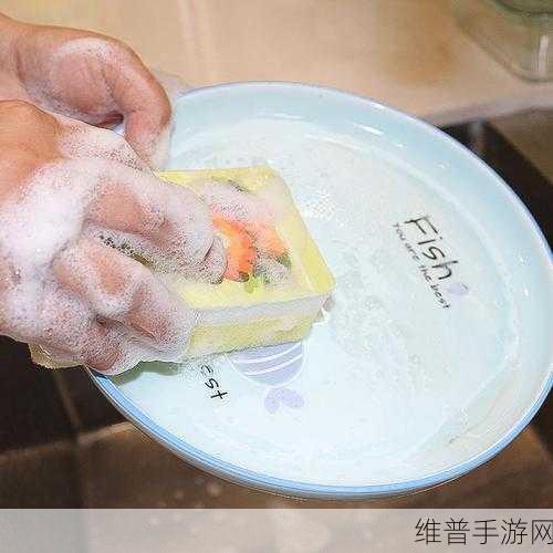 厨房一次又一次的索要刷碗挑战:1. "厨房挑战:刷碗大作战,谁能坚持到最后?