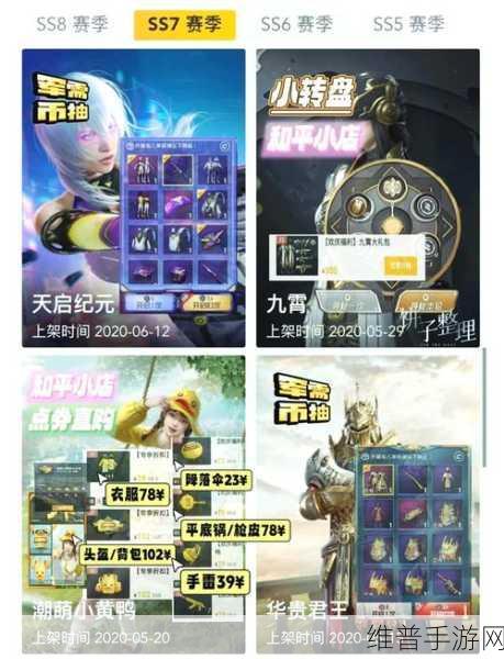 和平精英奇妙游园会皮肤全攻略，价格、获取方式与详细数据