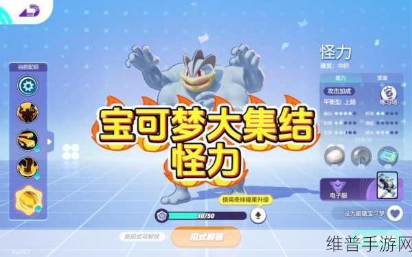 宝可梦大探险,怪力技能搭配与推荐攻略