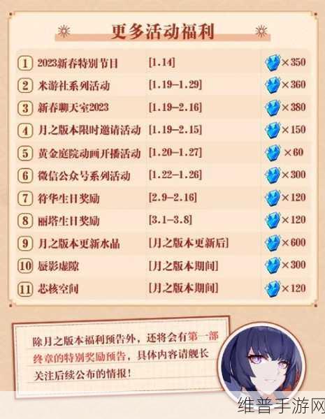 崩坏3V5.8版本更新时间详解及更新内容前瞻