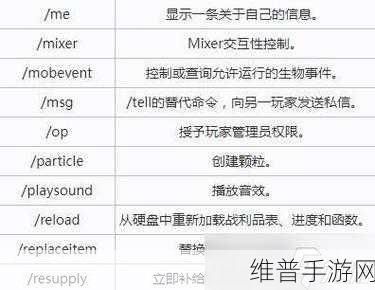 MC手游攻略，解锁神秘方块，指令获取全攻略