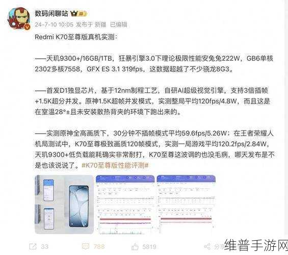 红米 K70 至尊版信号对手游体验的影响剖析