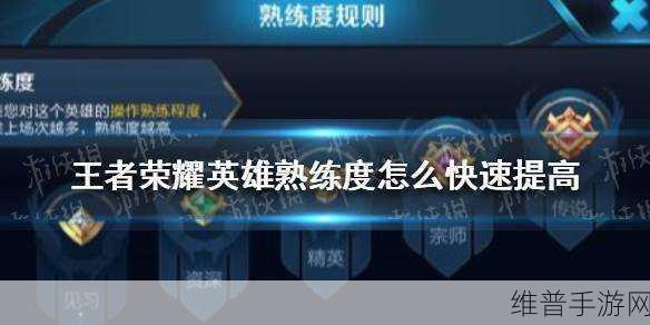 王者荣耀桑启熟练度速升攻略,新英雄快速刷熟练度方法