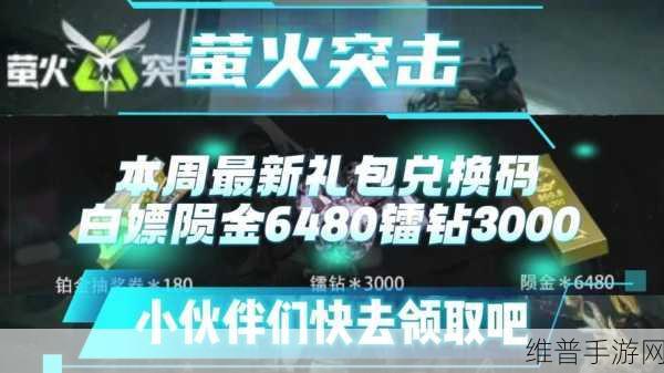 萤火突击,探寻未用之激活码,解锁无限游戏乐趣