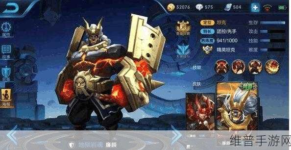 王者荣耀攻略，守护坦克与先锋坦克的深度解析