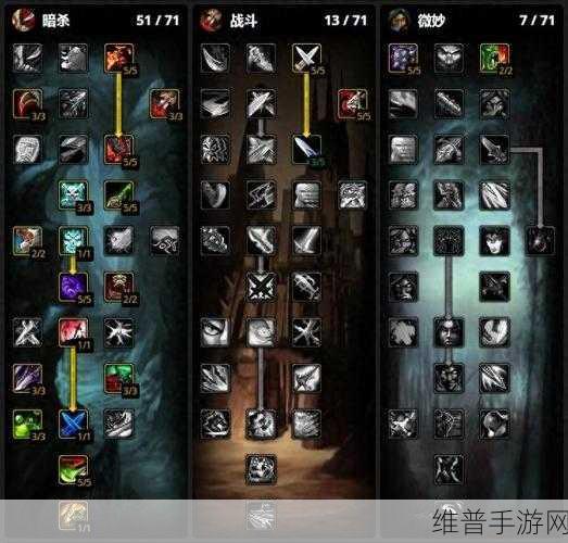 WLK刺杀贼天赋：WLK刺杀贼的隐秘技巧与战略解析