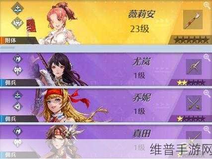 诺亚之心薇莉安阵容搭配全攻略