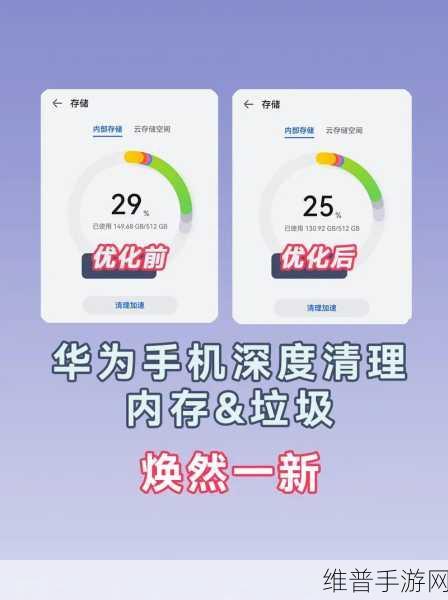 华为手机内存严重不足？手游玩家必看的高效清理攻略