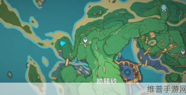原神手游攻略，揭秘蛇骨矿洞鲸井小弟手鞠位置