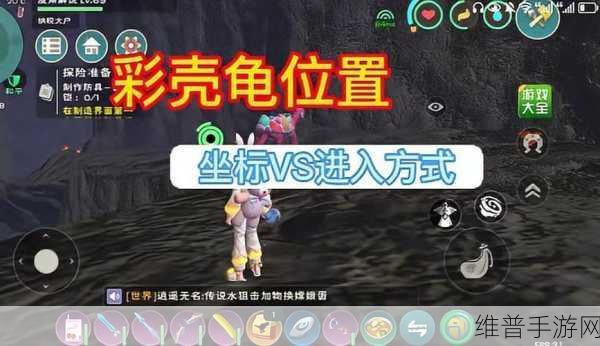 探索创造与魔法，彩壳龟位置全解析