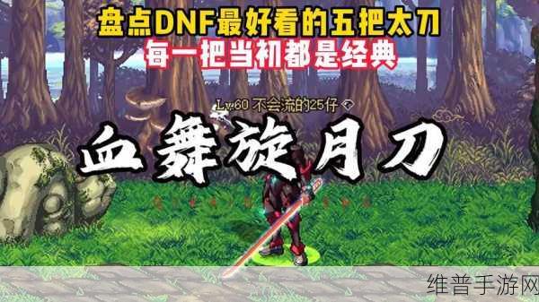 DNF修罗玩家必看,流光刀之外的太刀外观鉴赏