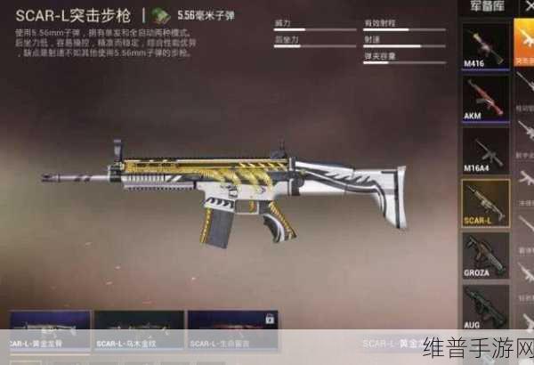 和平精英，深度解析新武器 M417 射手步枪