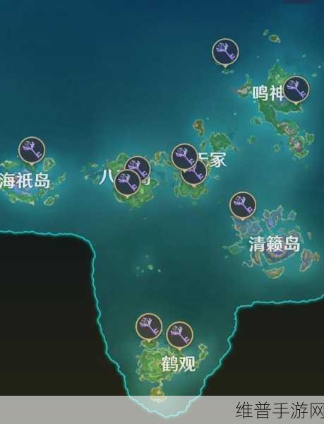 原神稻妻秘宝迷踪，揭秘藏宝地3的详细位置与攻略