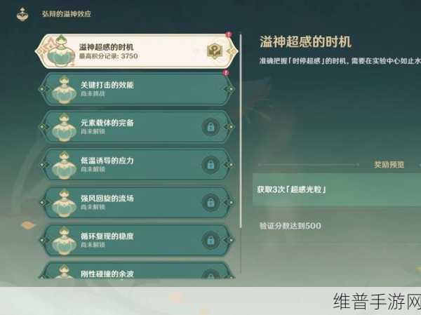 原神溢神的论证第四关通关秘籍 活动第四天全攻略