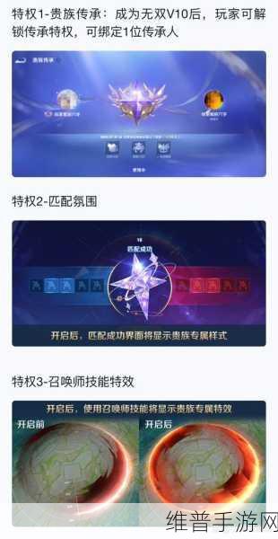 王者荣耀贵族 10 震撼登场，特权与传说皮肤详解