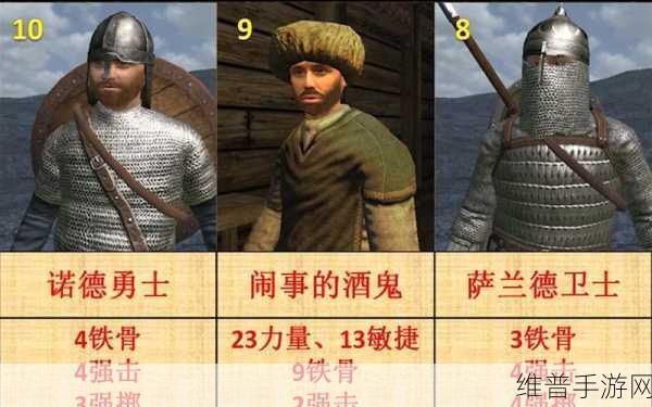 骑马与砍杀战团txt修改士兵属性：骑马与砍杀战团：士兵属性全面解析与自定义指南