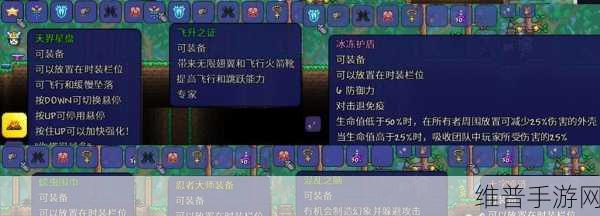 泰拉瑞亚，勇闯神秘世界 追寻顶级装备