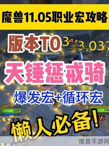 惩戒骑爆发宏：当然可以！以下是一些关于惩戒骑爆发宏的标题建议：