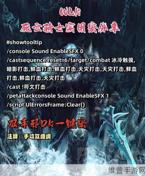 魔兽世界惩戒骑一键宏：魔兽世界：惩戒骑一键宏全攻略与实战技巧分享
