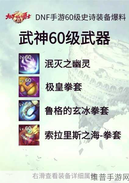 DNF 手游天翎逐月史诗套深度剖析，实力探秘