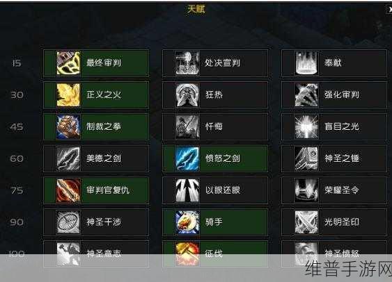 惩戒骑学光环掌握:1. 掌握光环技巧,惩戒骑的终极攻略