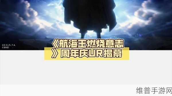 航海王燃烧意志周年庆开放时间全揭秘
