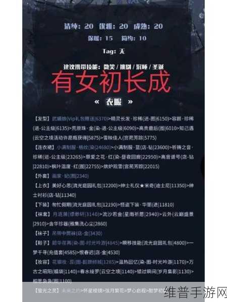 奇迹暖暖少女第十五章豪华通关 S 攻略全解析