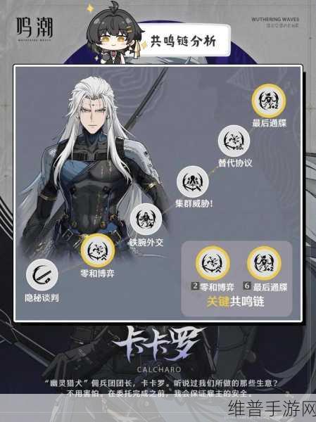 鸣潮卡卡罗与忌炎专武适配深度剖析
