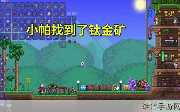 泰拉瑞亚，战士如何选对新三金矿