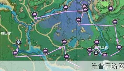 原神稻妻绯樱绣球详细位置全解析