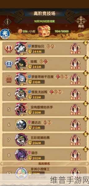 剑与远征，高阶竞技场积分增长率全解析