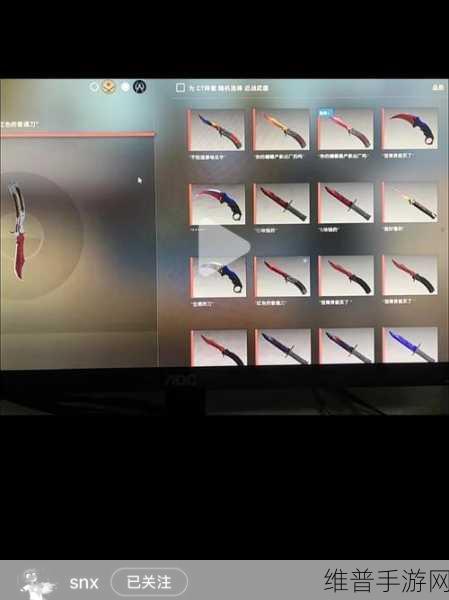 CSGO开箱模拟器中文版深度攻略，EfezGames打造的开箱盛宴