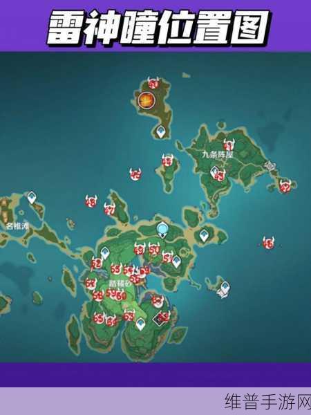 原神全地图雷神瞳精准位置大揭秘