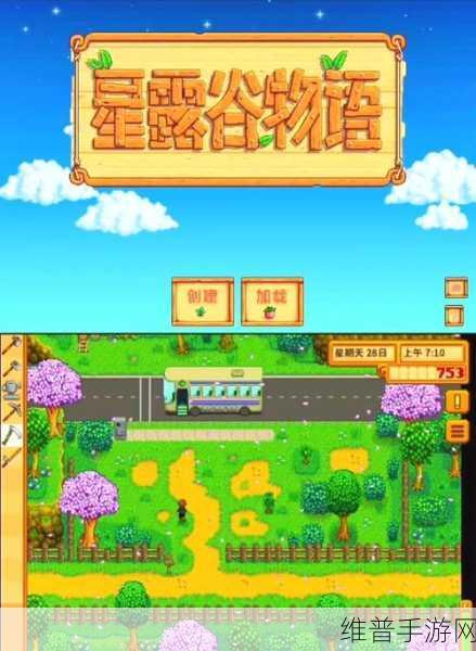 星露谷物语switch更新：星露谷物语：梦幻农场与神秘冒险之旅
