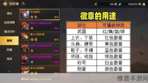 DNF 手游徽章镶嵌卸下秘籍全知道