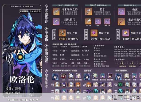 原神欧洛伦，配音魅力与技能全解攻略指南