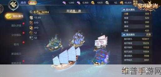 黎明之海，深度解析各类海运宝船