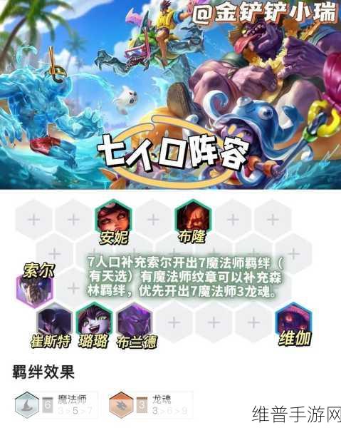 金铲铲之战，璐璐阵容的绝佳搭配秘籍