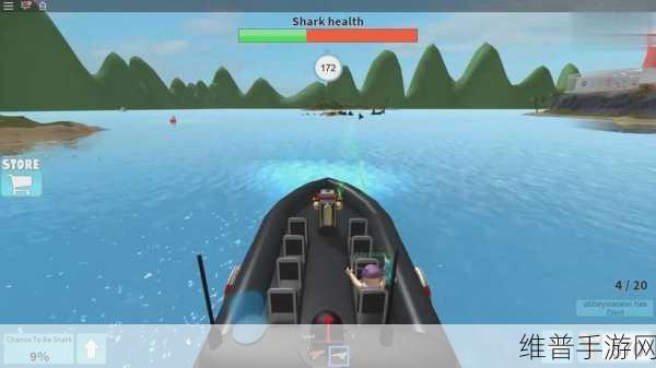 水下鲨鱼模拟器3D，沉浸式鲨鱼生存冒险之旅