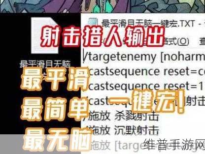 wlk射击猎人一键宏：1. ＂全面解析WLK射击猎人一键宏的使用技巧与优势