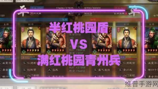 三国志手游桃园盾顶配战法完美搭配指南