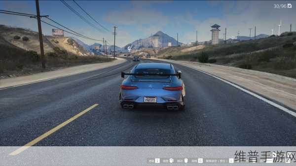 GTA5 手游中奔驰的奇幻之旅